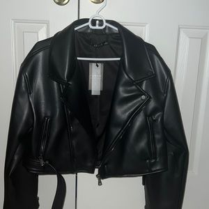 Brand New with Tag Lioness leather jacket